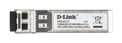 D-Link DEM-431XT SFP+ 10GBASE-SR Multi-Mode Fibre Transceiver (550m) D-Link Switches D-Link