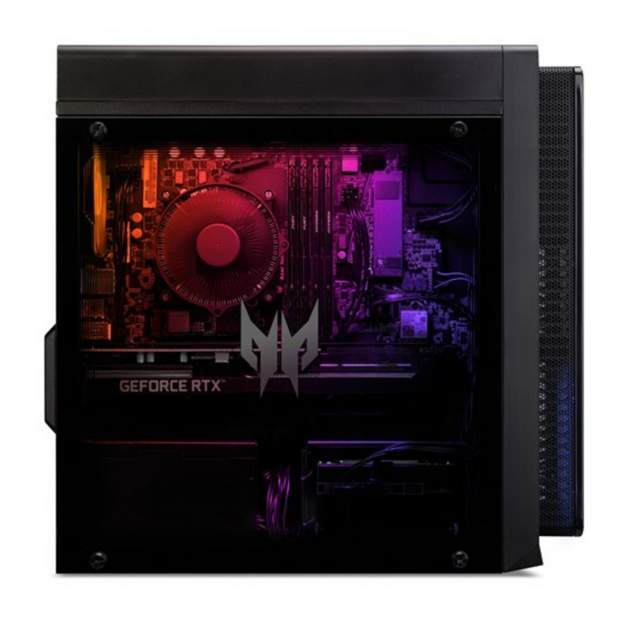 Acer Predator PO3-650 Desktop Intel® Core™ i5 i5-13400F 16 GB DDR5-SDRAM 1 TB SSD NVIDIA GeForce RTX 4060 Windows 11 Home PC Black Desktop PC Acer
