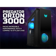 Acer Predator PO3-650 Desktop Intel® Core™ i5 i5-13400F 16 GB DDR5-SDRAM 1 TB SSD NVIDIA GeForce RTX 4060 Windows 11 Home PC Black Desktop PC Acer