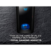 Acer Predator PO3-650 Desktop Intel® Core™ i7 i7-13700F 16 GB DDR5-SDRAM 3 TB HDD+SSD NVIDIA GeForce RTX 4070 Windows 11 Home PC Black Desktop PC Acer