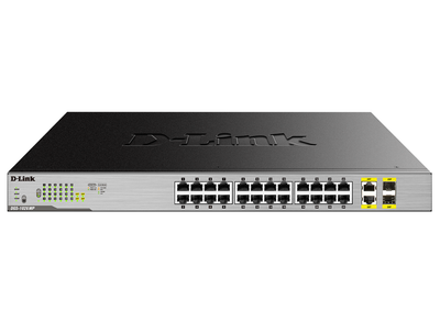 D-Link 26 Port Gigabit Max PoE Switch | DGS-1026MP Network Switches D-Link