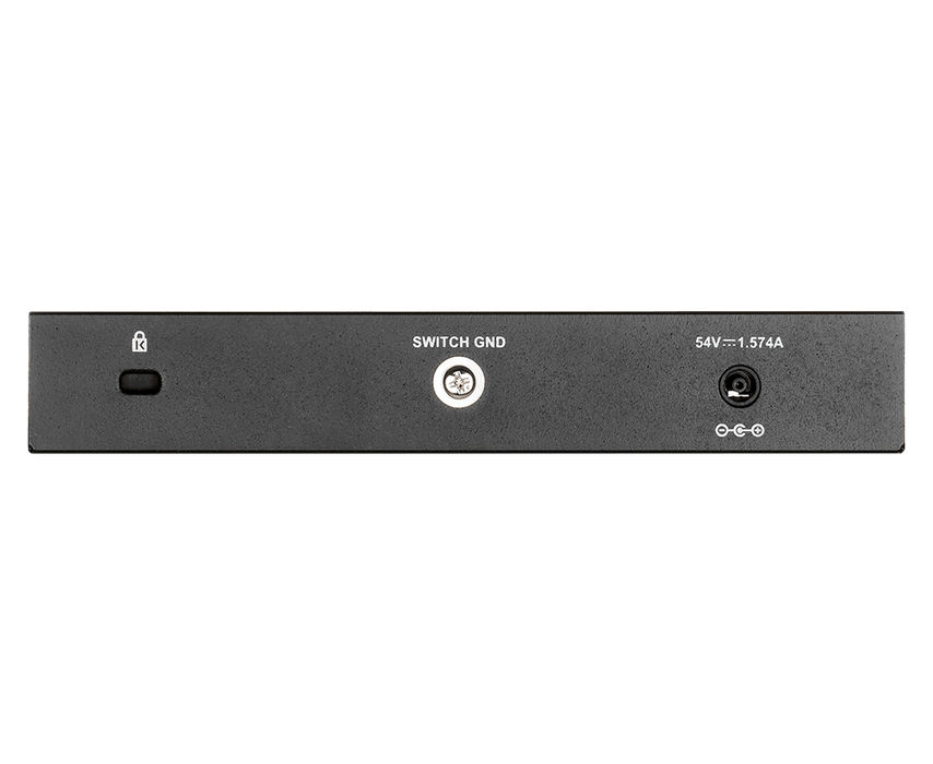 D-Link DGS-1100-08PV2/B 8-Port Gigabit PoE Smart Managed Switch