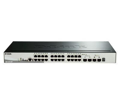 D-Link DGS-1510-28P Gigabit Stackable Smart Managed Switch with 10G Uplinks D-Link Switches D-Link