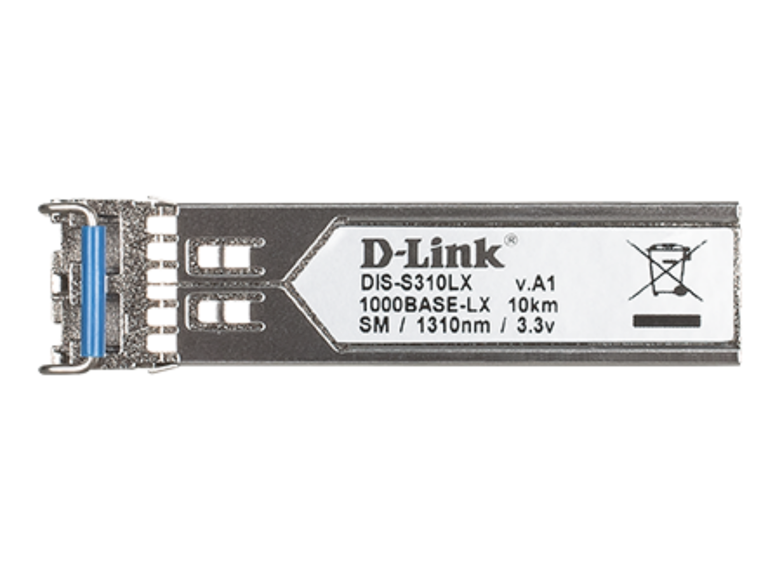 D-Link DIS-S310LX 1-port Mini-GBIC SFP to 1000BaseLX Single-Mode 10km Fibre Transceiver Network Transceiver Modules D-Link