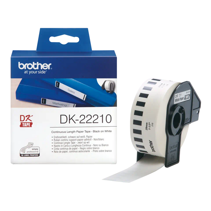 Brother DK22210 Continuous Paper Tape