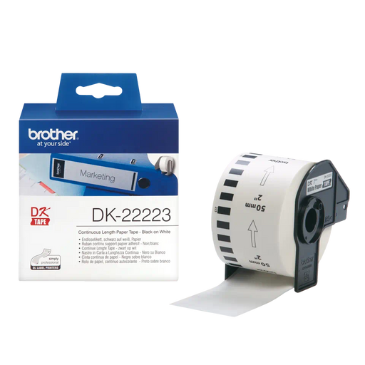 Brother DK-22223 Printer Label White