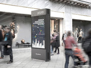 DynaScan DK651DR5 65” Dual-Sided Ultra-High Brightness Outdoor Kiosk Outdoor Digital Kiosk DynaScan