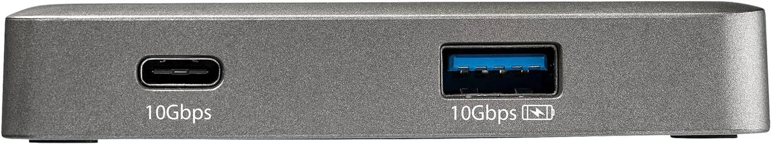 StarTech DKT31CHPD3 Notebook Dock/Port Replicator Wired USB 3.2 Gen 2 (3.1 Gen 2) Type-C Grey