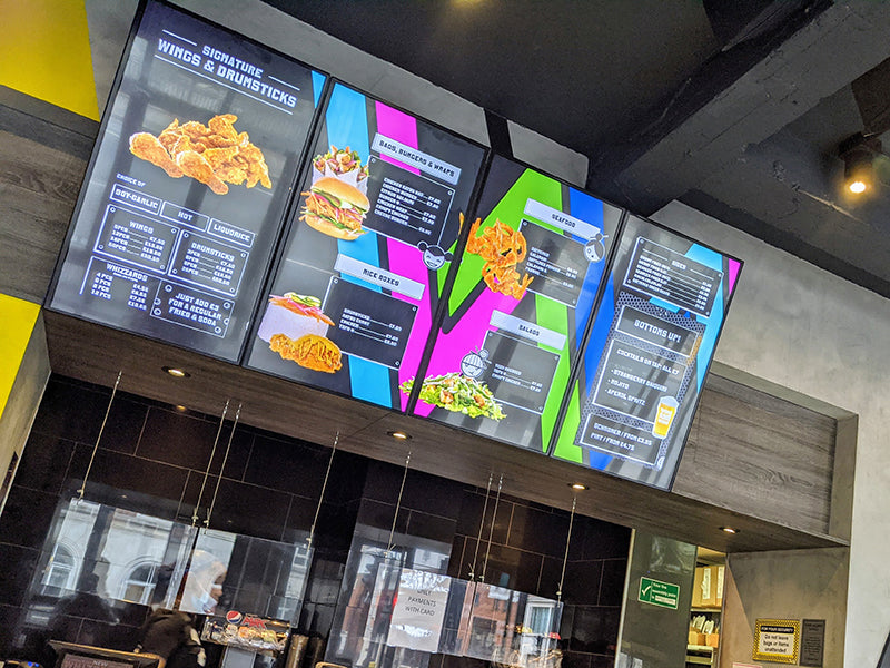 Allsee DM43D – 43" Network Digital Menu Board | Full HD Digital Menu Board Allsee