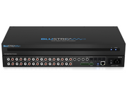 BluStream 16x8 Digital Matrix Processor with 8x analogue, 4x optical, and 4x coaxial inputs to 8x analogue audio outputs, DSP and EQ | DMP168 Matrix Switcher BluStream