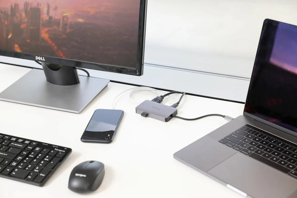 Targus USB-C DP Alt Mode Single Video 4K HDMI/VGA Docking Station with 100W PD Pass-Thru | DOCK419EUZ Docking Station Targus
