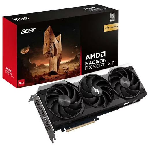 Acer Nitro Radeon™ RX 9070 XT OC 16GB GDDR6 Graphics Card | DP.Z4DWW.P01 Acer Graphics Card Acer