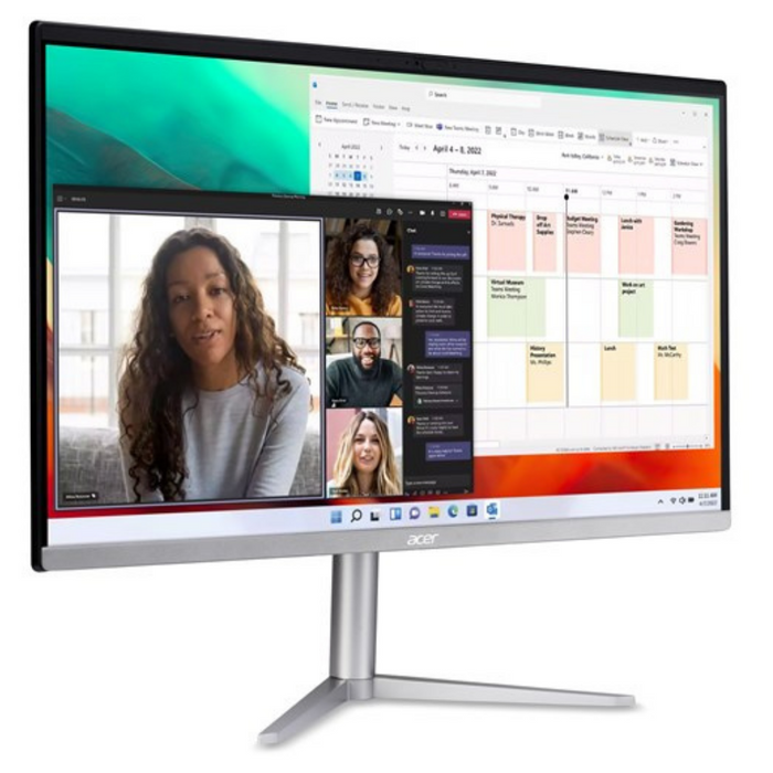 Acer Aspire C24-1300 AMD Ryzen 3, 8GB RAM, 512GB SSD, 23.8" Full HD Desktop PC Acer