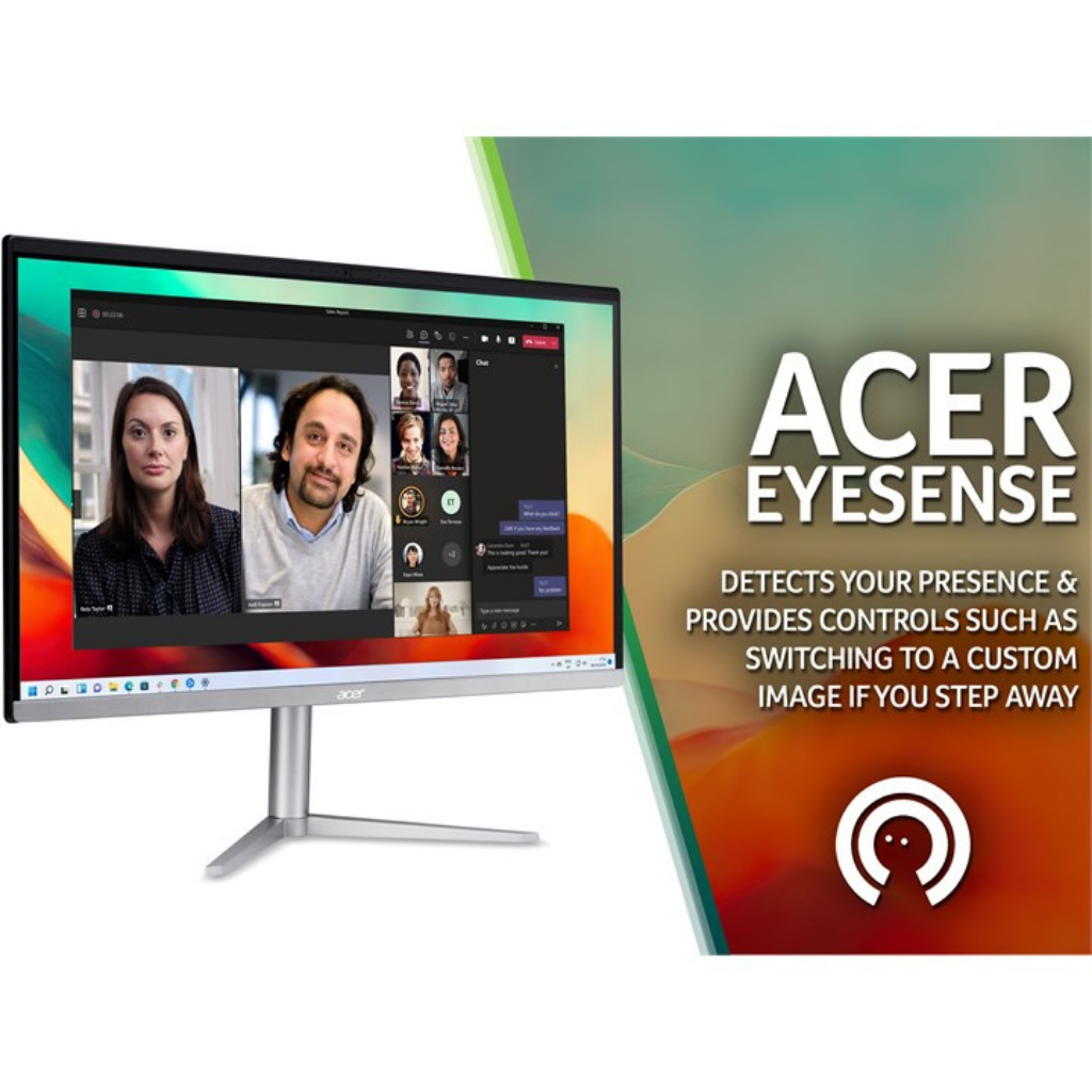 Acer Aspire C24-1300 AMD Ryzen 3, 8GB RAM, 512GB SSD, 23.8" Full HD Desktop PC Acer