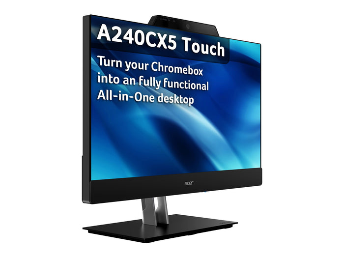 Acer Add-In-One A240CX5 Core i3 8 GB Ram 128 GB Flash 23.8" Full HD Touchscreen ChromeOS All in One PC Desktop PC Acer