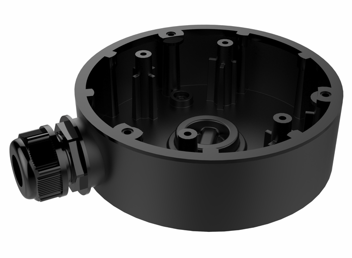 Hikvision DS-1280ZJ-DM46 Black Aluminum Junction Box for Dome Cameras Security Camera Accessories Hikvision