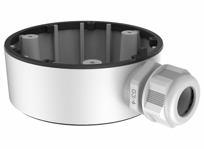 Hikvision DS-1280ZJ-TR13 Aluminum Junction Box (White) Security Camera Accessories Hikvision
