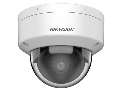 Hikvision 8MP DarkFighter AcuSense Vandal-Resistant Dome IP Network Camera with Built-In Mic 2.8mm White | DS-2CD2186G2H-ISU-2.8MM-WHITE Dome IP Cameras Hikvision