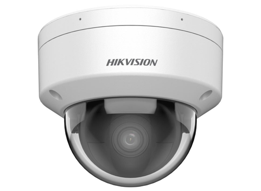 Hikvision 8MP DarkFighter AcuSense Vandal-Resistant Dome IP Network Camera with Built-In Mic 2.8mm White | DS-2CD2186G2H-ISU-2.8MM-WHITE Dome IP Cameras Hikvision