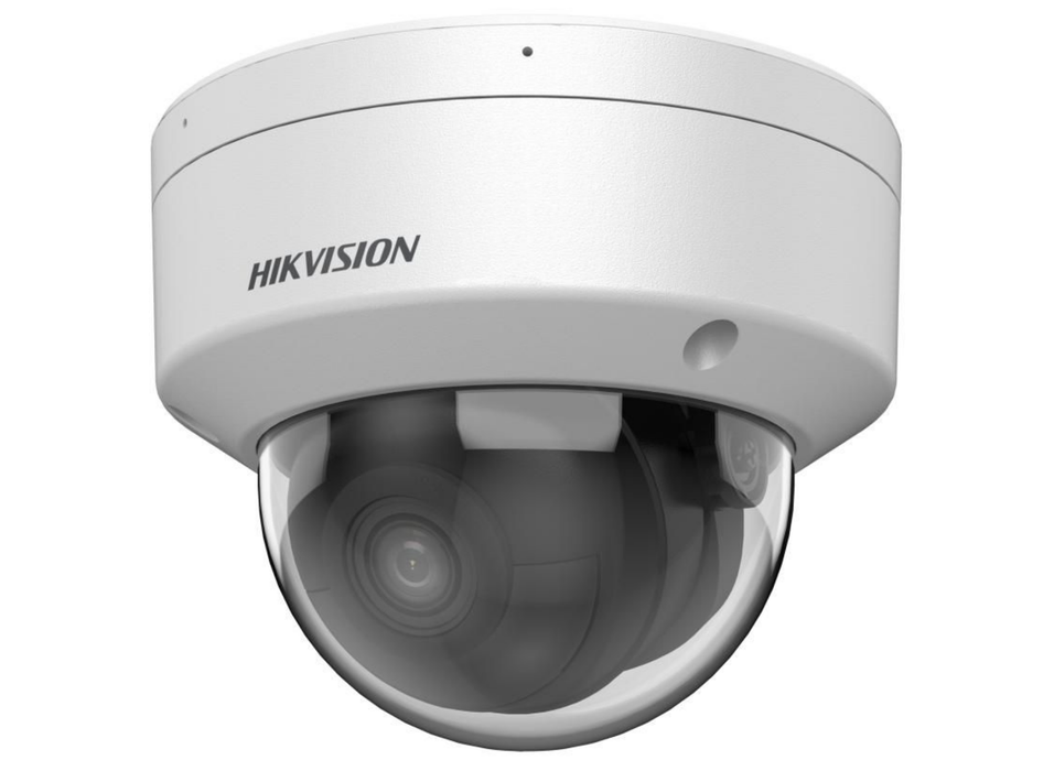 Hikvision 8MP DarkFighter AcuSense Vandal-Resistant Dome IP Network Camera with Built-In Mic 2.8mm White | DS-2CD2186G2H-ISU-2.8MM-WHITE Dome IP Cameras Hikvision