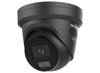 Hikvision 4MP ColorVu 3.0 Fixed Turret IP Camera with Two-Way Audio & Smart Hybrid Light, 2.8mm, Black | DS-2CD2347G3-LIS2UY-SL-BLACK-2.8MM
