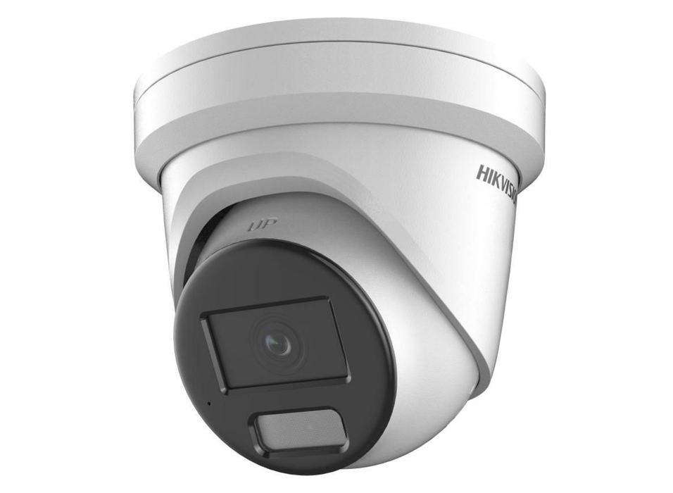 Hikvision 8MP DarkFighter Fixed Turret IP Network Camera with Built-in Mic 2.8mm White | DS-2CD2386G2H-IU-2.8MM-WHITE