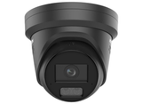 Hikvision 8MP ColorVu 3.0 Turret IP Camera with Two-Way Audio & Smart Hybrid Light 2.8mm Black | DS-2CD2387G3-LIS2UY-SL-BLACK-2.8MM