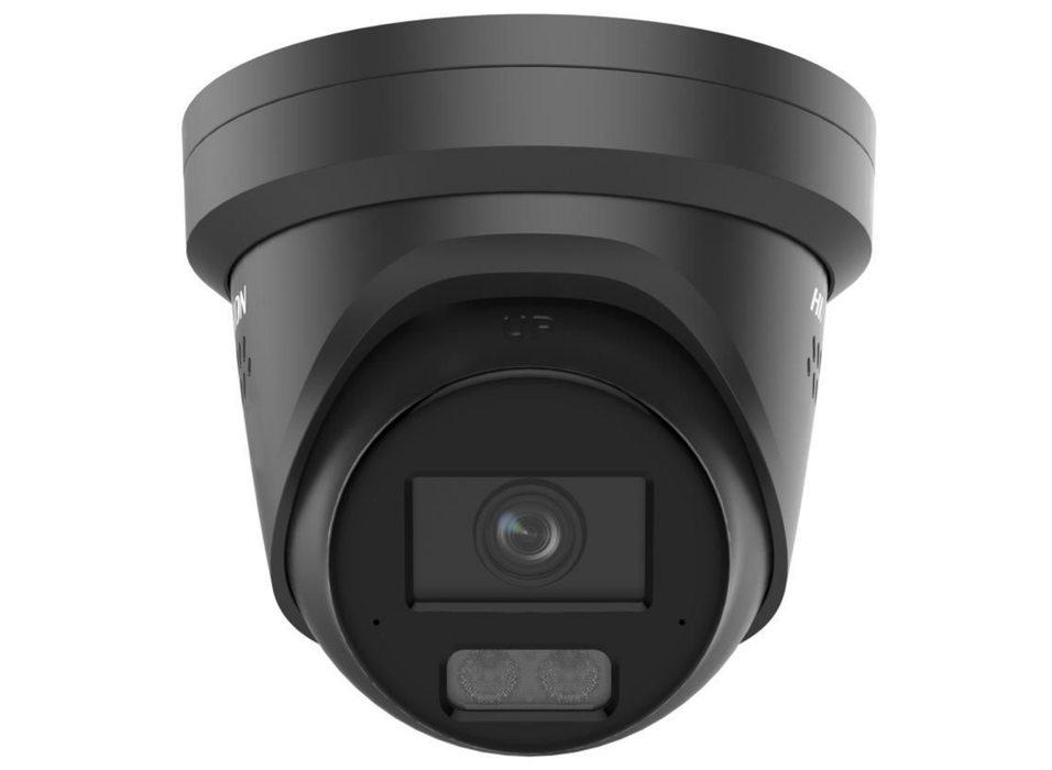 Hikvision 8MP ColorVu 3.0 Turret IP Camera with Two-Way Audio & Smart Hybrid Light 2.8mm Black | DS-2CD2387G3-LIS2UY-SL-BLACK-2.8MM Dome IP Cameras Hikvision