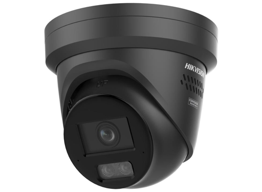 Hikvision 8MP ColorVu 3.0 Turret IP Camera with Two-Way Audio & Smart Hybrid Light 2.8mm Black | DS-2CD2387G3-LIS2UY-SL-BLACK-2.8MM Dome IP Cameras Hikvision