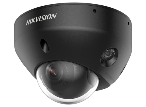 Hikvision 8MP AcuSense Mini Dome IP Camera with Smart Hybrid Light & Built-in Mic, 2.8mm Black | DS-2CD2583G2-LI-2.8MM-BLACK Dome IP Cameras Hikvision