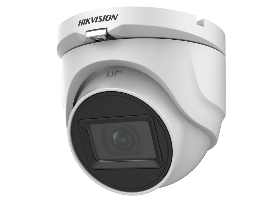 Hikvision 5MP 4-in-1 Fixed Turret Camera 2.8mm White | DS-2CE76H0T-ITMF-2.8MM-WHITE