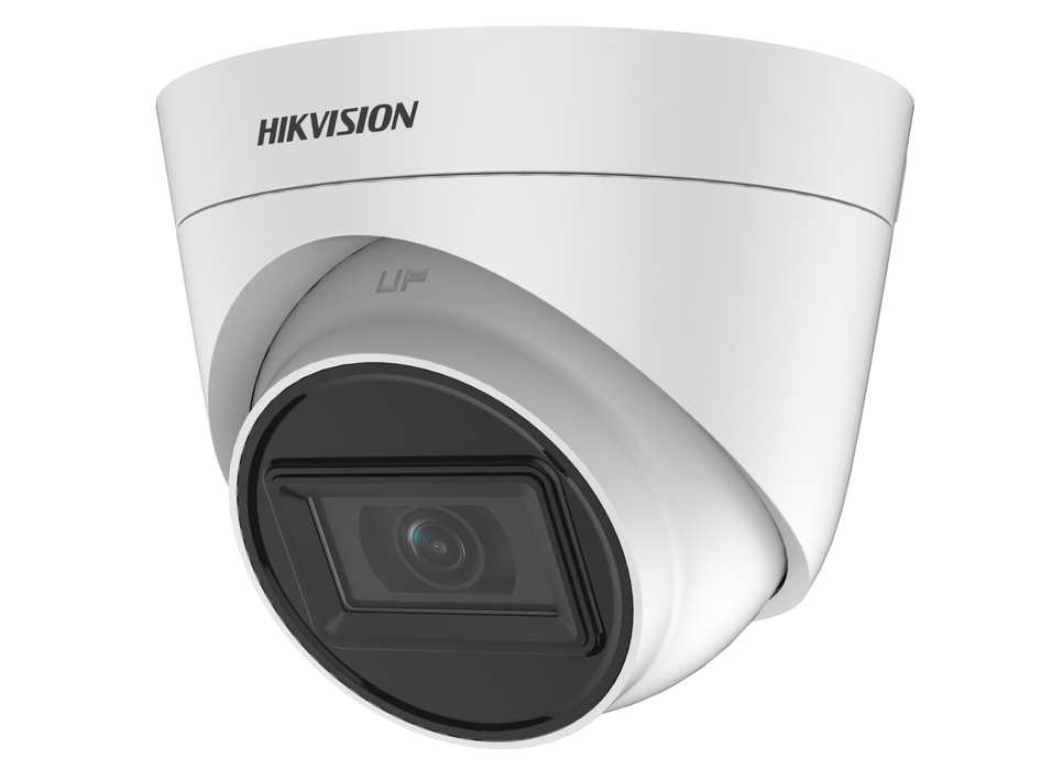 Hikvision 5MP 4-in-1 PoC Fixed Turret Camera 2.8mm White | DS-2CE78H0T-IT3E-2.8MM-WHITE