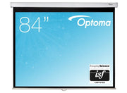 Optoma DS-3084PWC Manual Pull Down Screen - 4:3 Ratio 171 x 128cm Projector Accessories Optoma