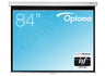 Optoma DS-3084PWC Manual Pull Down Screen - 4:3 Ratio 171 x 128cm