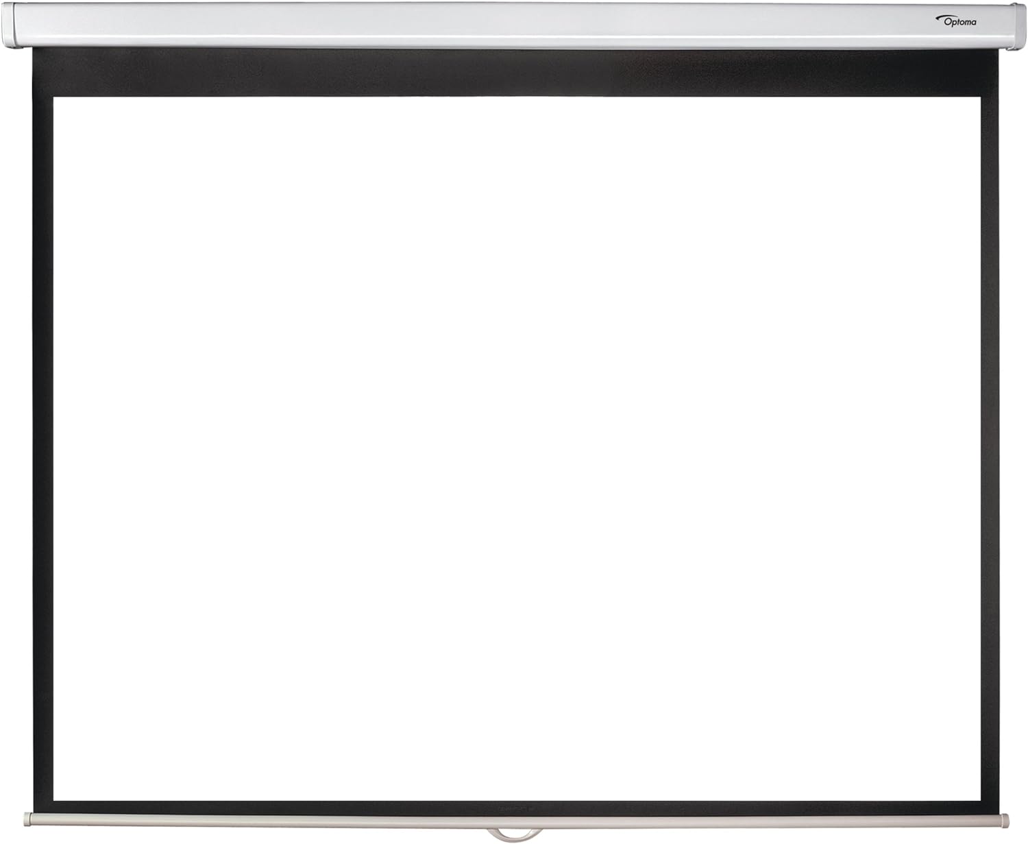 Optoma DS-3100PMG+ Manual Pull Down Projector Screen - 4:3 Ratio 203 x 152cm Projector Accessories Optoma