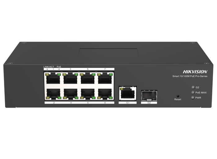 Hikvision DS-3T1310P-SI/HS 8 Port Fast Ethernet Smart Harsh POE Switch Network Switch Hikvision