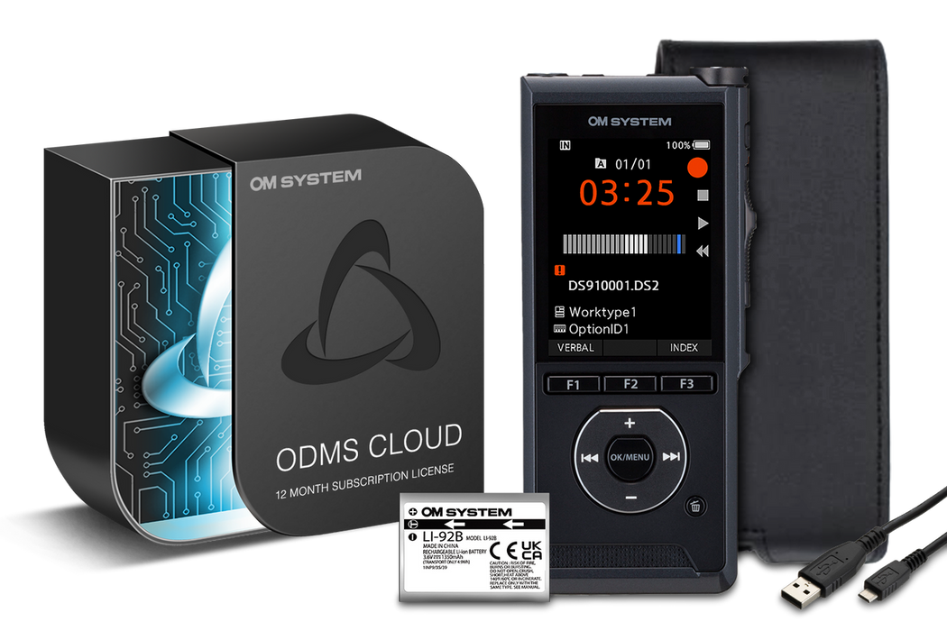 Olympus DS-9100 Secure Digital Voice Recorder with 2.4" Color LCD | V420361BE000 Network Video Recorder Olympus