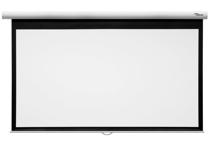 Optoma DS-9106MGA Manual Pull Down Projector Screen - 16:9 Ratio 234 x 132cm Projector Accessories Optoma