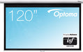 Optoma DS-9120MGA Manual Pull Down Projector Screen - 16:9 Ratio 265.6 x 149.4cm Projector Accessories Optoma