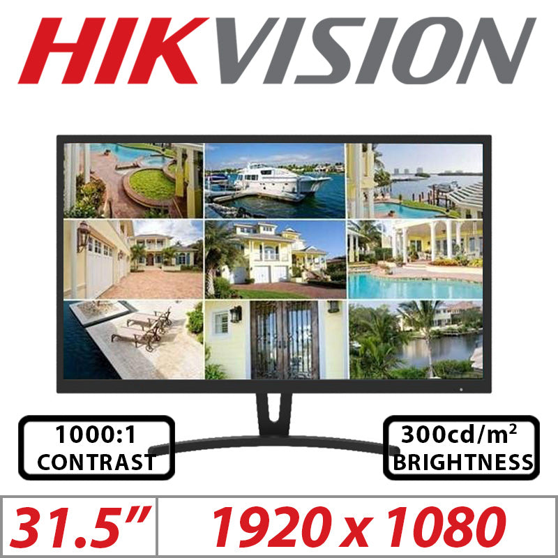 Hikvision DS-D5032FC-A 31.5" Full HD Monitor CCTV Monitor Hikvision