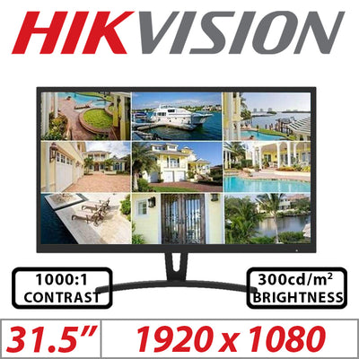 Hikvision DS-D5032FC-A 31.5" Full HD Monitor CCTV Monitors Hikvision