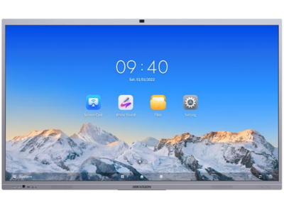 Hikvision 65" 4K Ultra HD EDLA Certification Interactive Display With Built-in Camera | DS-D5C65RB/B Hikvision Interactive Display Hikvision