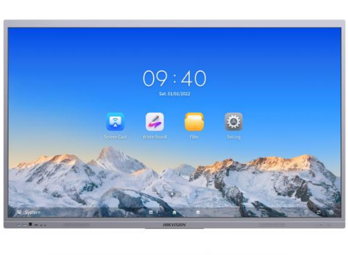 Hikvision 75" 4K Ultra HD Interactive Display With EDLA Certification | DS-D5C75RB/A Interactive Touchscreen Display Hikvision