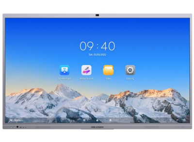 Hikvision 75" 4K Ultra HD EDLA Certification Interactive Display With Built-in Camera | DS-D5C75RB/B Hikvision Interactive Display Hikvision