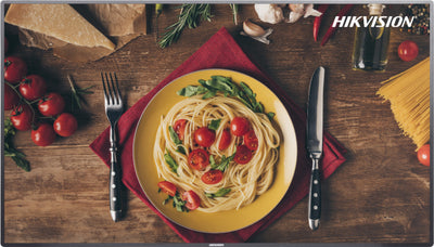 Hikvision 55" 4K UHD Narrow Bezel Width Wall-mounted Digital Signage | DS-D6055UN-B Hikvision Digital Signage Hikvision