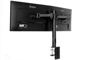iiyama 10" - 30" Simple And Functional Dual Desktop Arm | DS1002C-B1 Monitor Arm Desk Mount iiyama