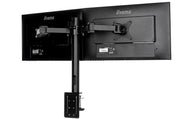 iiyama 10" - 30" Simple And Functional Dual Desktop Arm | DS1002C-B1 Monitor Arm Desk Mount iiyama
