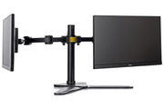 iiyama 10" - 30" Comfortable Dual Desktop Stand | DS1002D-B1 Monitor Arm Desk Mount iiyama