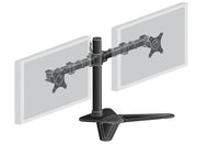 iiyama 10" - 30" Comfortable Dual Desktop Stand | DS1002D-B1 Monitor Arm Desk Mount iiyama