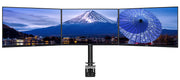 iiyama 10" - 27" Simple And Functional Triple Desktop Arm | DS1003C-B1 Monitor Arm Desk Mount iiyama